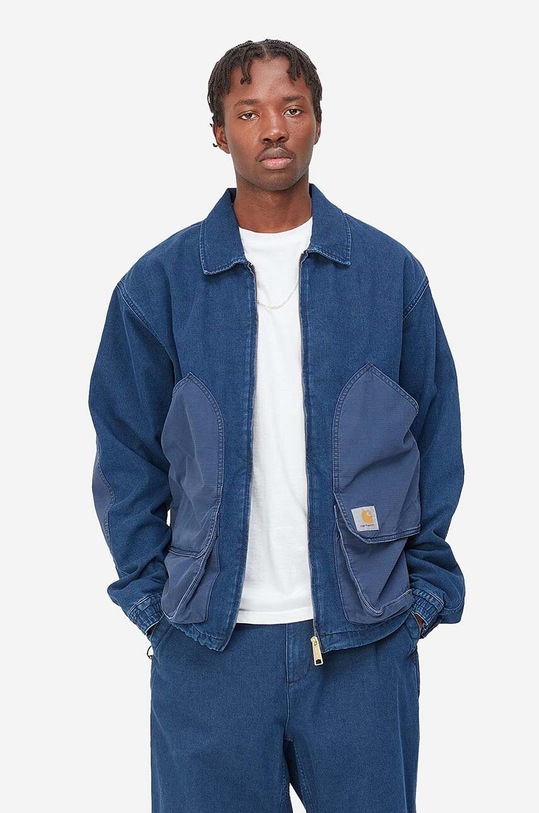 Carhartt WIP denim jacket Alma blue I031930