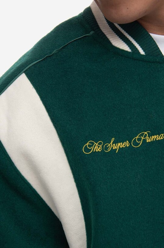 Puma kurtka bomber z domieszką wełny The Mascot T7 College 539839.94