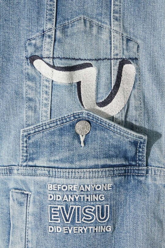 Evisu kurtka jeansowa 2ESHTM3SJ717XXDN