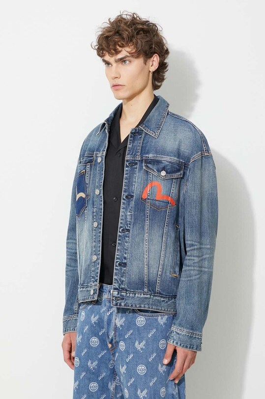 Куртка Evisu 2ESHTM3DJ720LFCS голубой 2ESHTM3DJ720LFCS