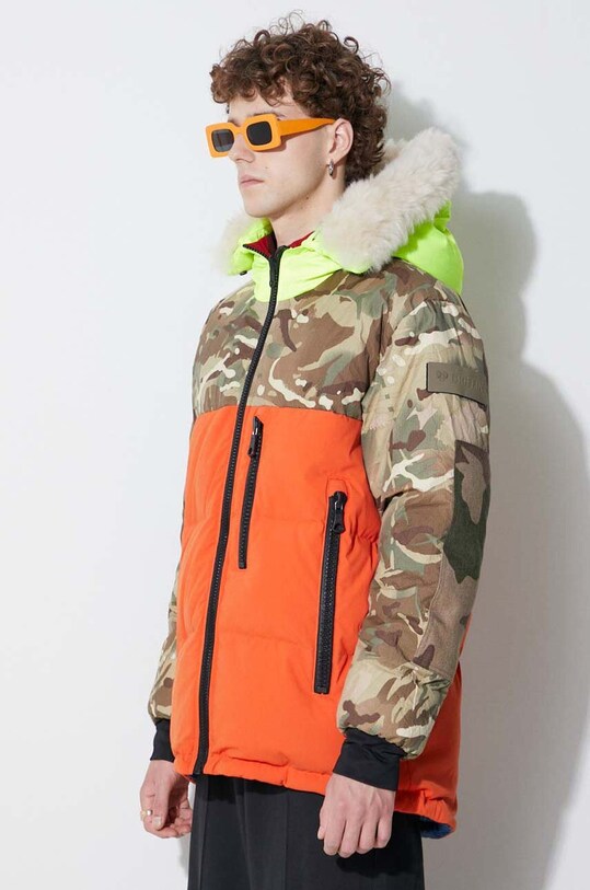 Clothing Griffin reversible down jacket GW20.02C orange
