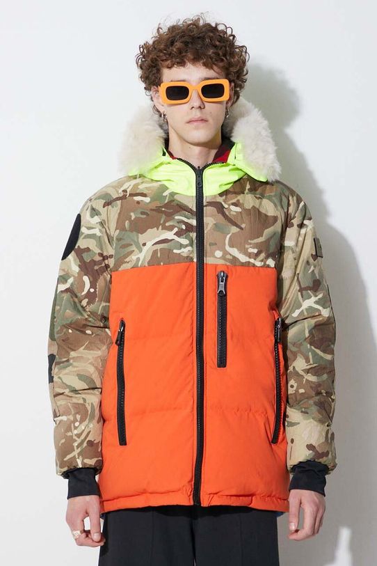 Griffin reversible down jacket orange GW20.02C