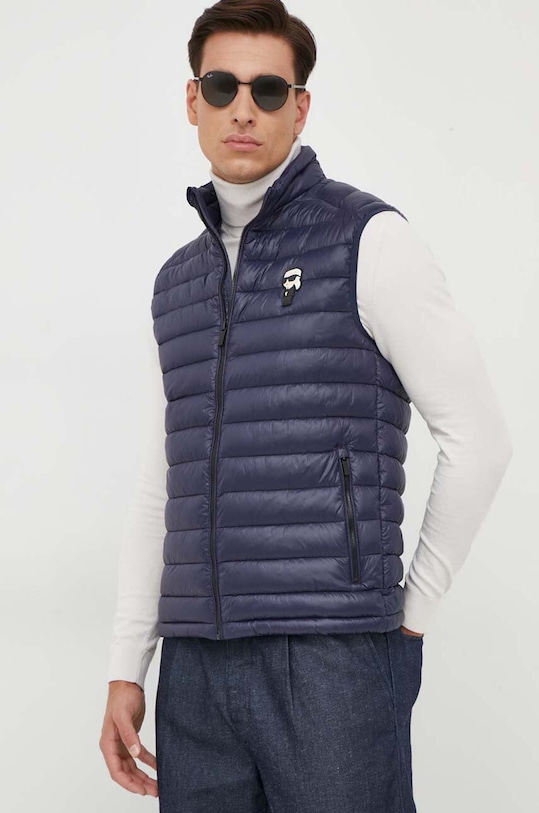 Karl Lagerfeld vesta cu captuseala bleumarin 500590.505023