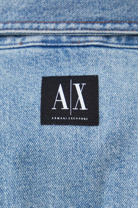 Armani Exchange kurtka jeansowa 8NZBP4.Z2P1Z.NOS niebieski