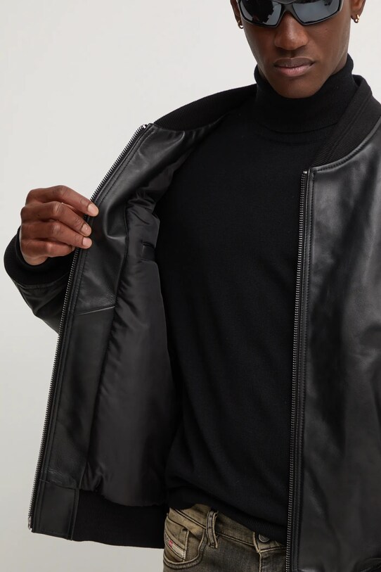 Diesel geaca bomber de piele L-KHAN A14435.0HJAC