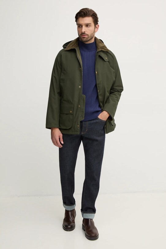 Barbour geaca Winter Ashby Jacket MWB1001 verde AA00