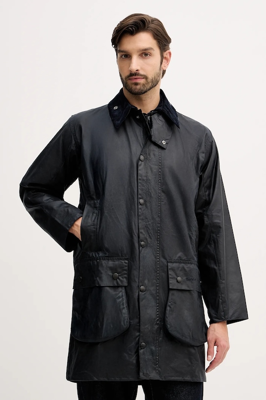 Barbour kurtka nieocieplane granatowy MWX0008