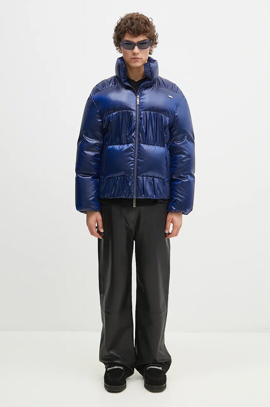 Ader Error kurtka puchowa BN01FWDW0101BL niebieski