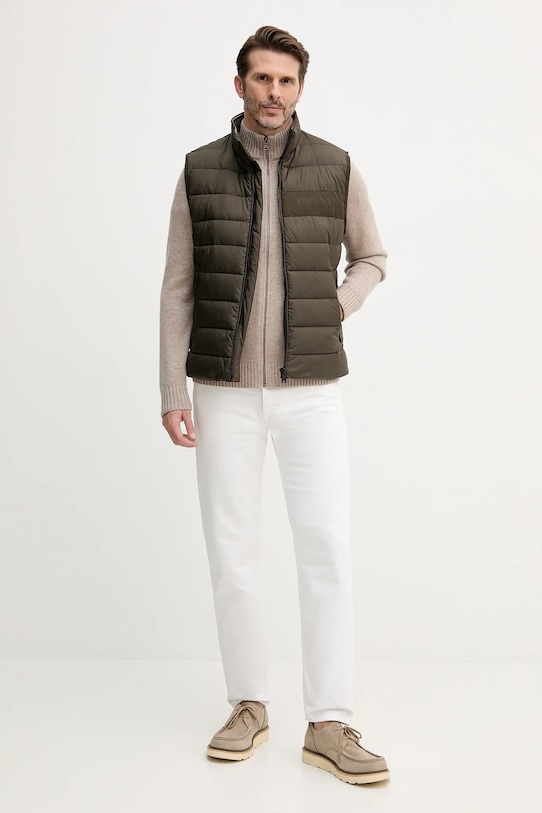 BOSS bezrękawnik 50518375 zielony AA00