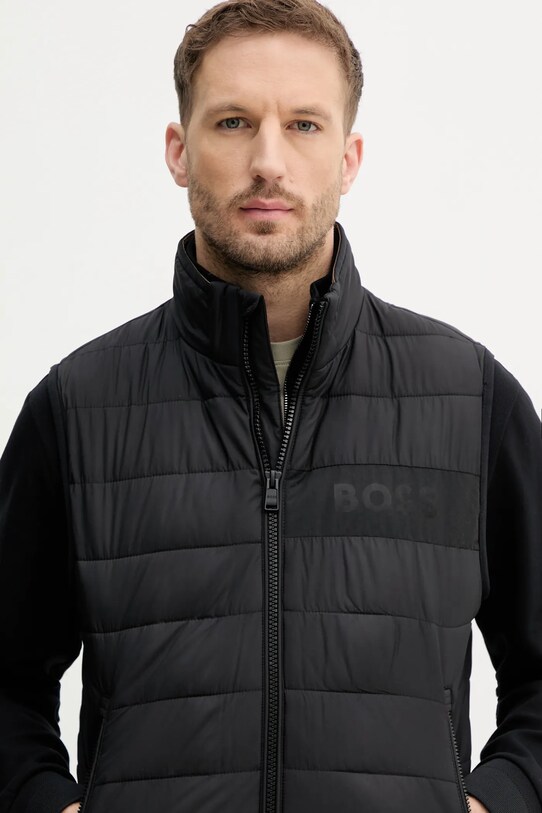 BOSS bezrękawnik czarny 50518375