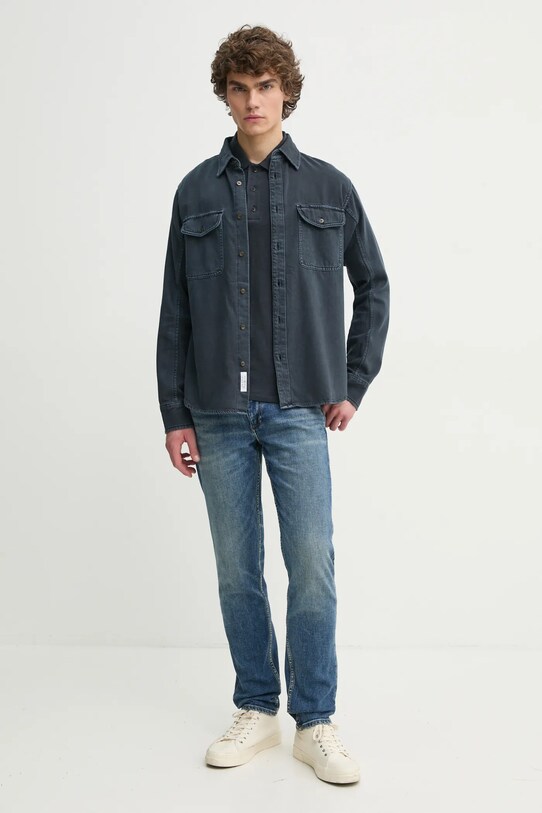 Сорочка Rag & Bone MED24S0004ZDMI темно-синій AA00