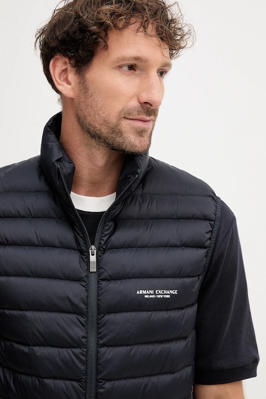 Armani Exchange bezrękawnik puchowy granatowy XM001576.AF16927.NOS