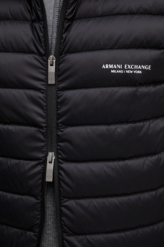 Armani Exchange bezrękawnik puchowy XM001576.AF16927.NOS czarny