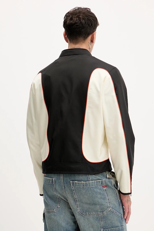 Îmbrăcăminte Diesel geacă J-BLINK-WRD A19442.0PDAI negru