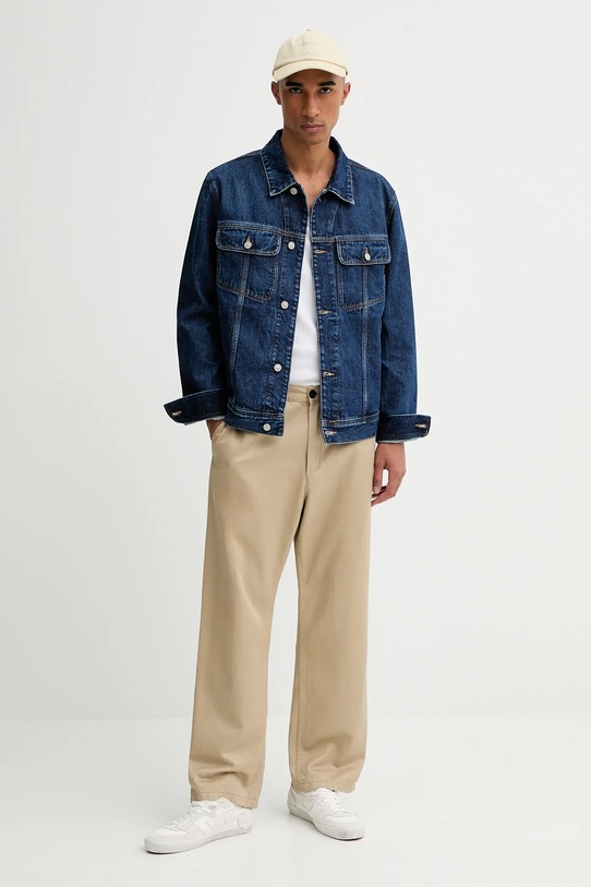 Diesel geacă jeans D-BARCY JACKET A03885.09I27 bleumarin AA00