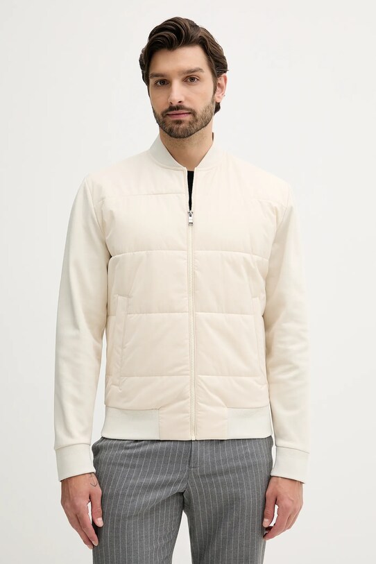 BOSS bomber dzseki enyhén szigetelt bézs 50532767