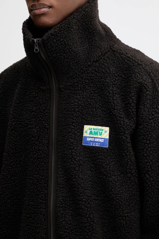 American Vintage bluza polarowa MHOK17A brązowy