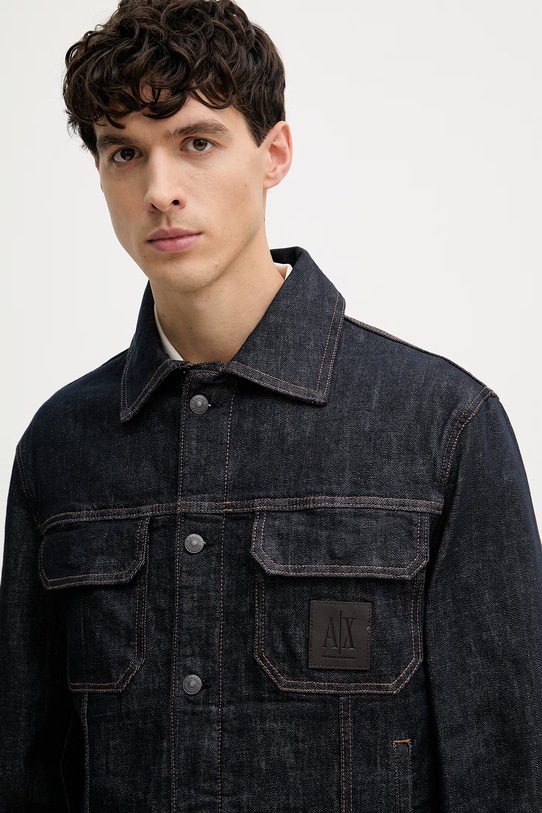 Armani Exchange мъжко дънково яке тъмносин XM000343.AF12284.NOS