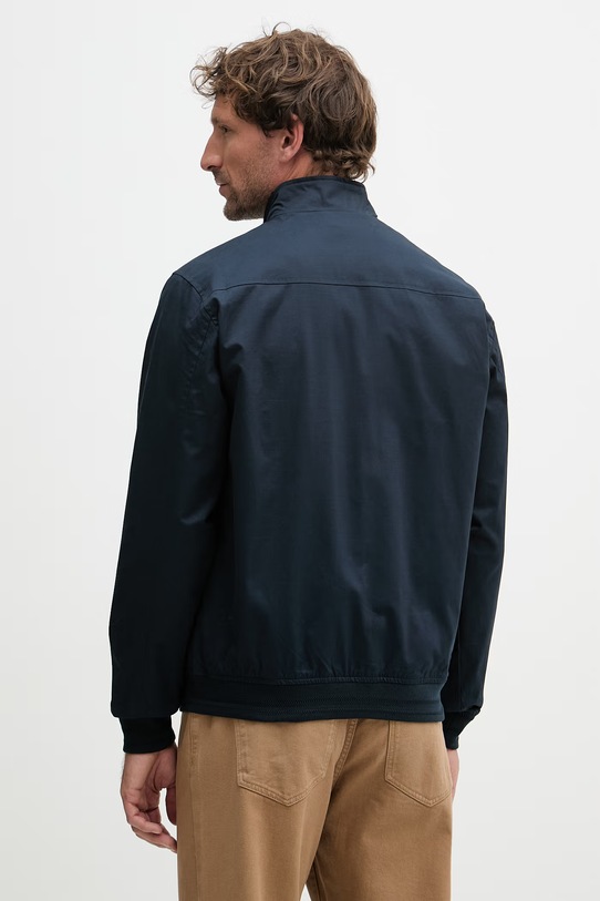 Odzież U.S. Polo Assn. kurtka przejściowa męska bawełniana Harrington MUP3260 granatowy