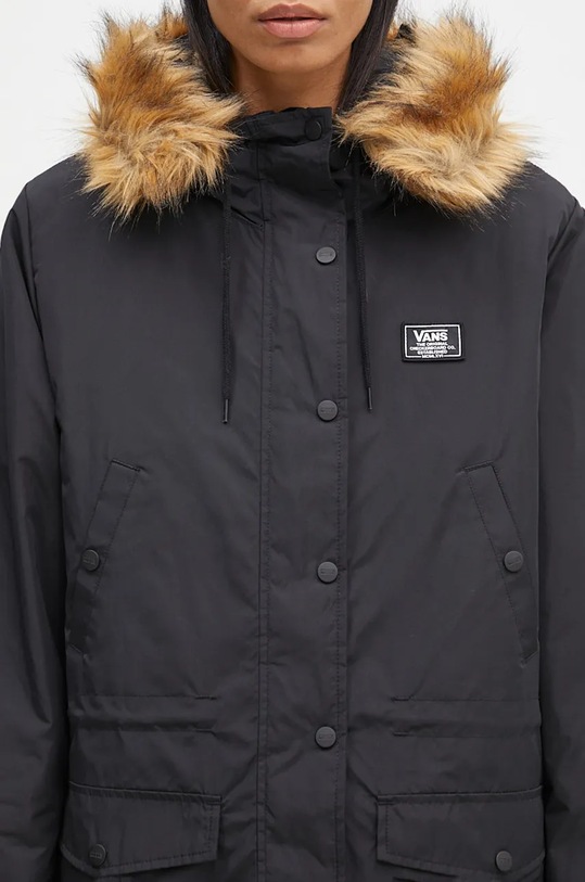 Odzież Vans kurtka Wm Tanner Hood VN0A5LJ9BLK czarny