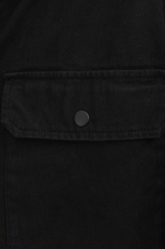 Traper jakna PLEASURES Temper Work Jacket crna P22F029