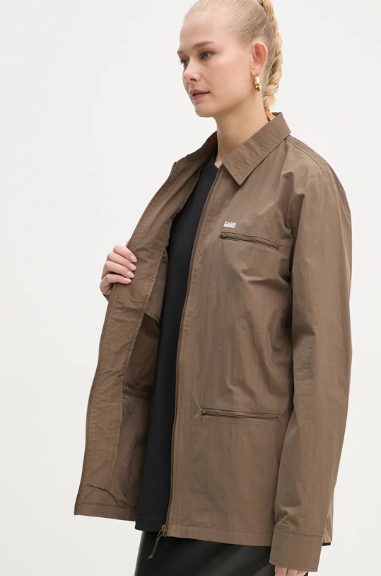 Rains kurtka Woven Shirt 18690 18690.WOOD