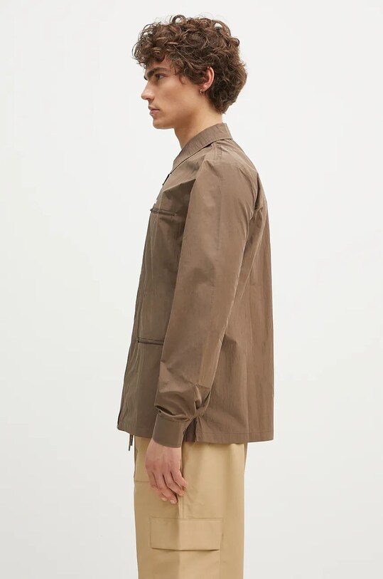 Rains jacket Woven Shirt 18690.WOOD brown AA00