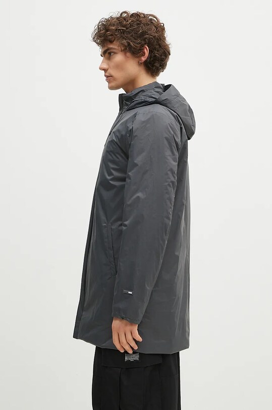 Rains jacket Padded Nylon Coat 15480.SLATE gray AA00