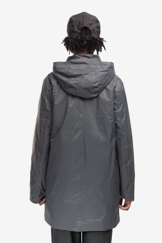 Rains geacă Padded Nylon Coat gri 15480.SLATE