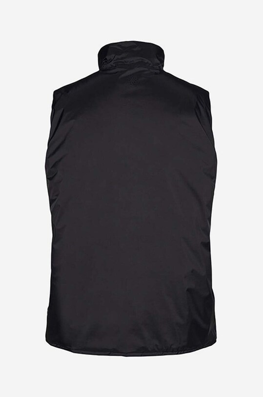 Rains ujjatlan Oadded Nylon Vest 1546 BLACK 15460.BLACK