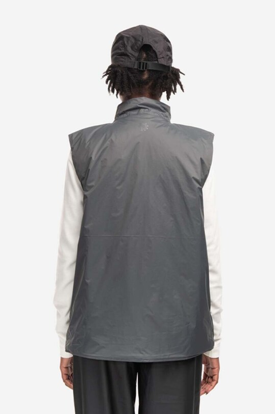 Odzież Rains bezrękawnik Padded Nylon Vest 15460 15460.SLATE szary