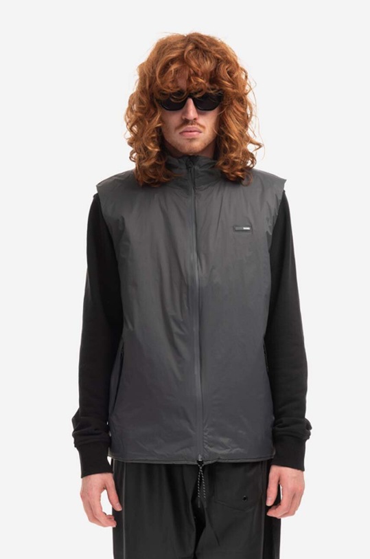 Vesta Rains Padded Nylon Vest 15460 SLATE 15460.SLATE