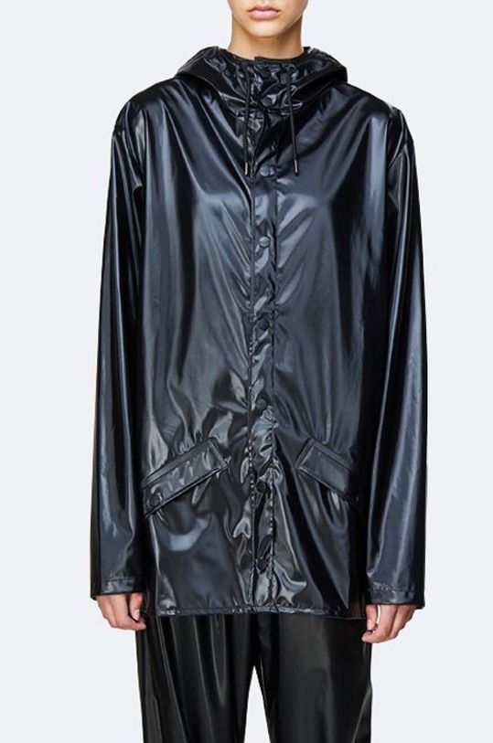 Одежда Дождевик Rains Jacket 1201.SHINYBLACK чёрный