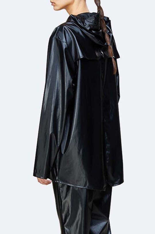 Rains kurtka przeciwdeszczowa Jacket 1201 czarny 1201.SHINYBLACK