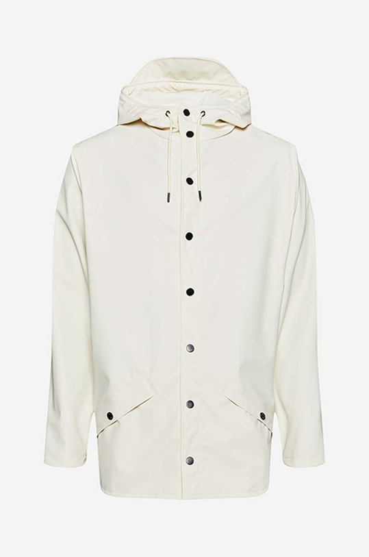 Rains rain jacket Jacket 12010.FOSSIL white