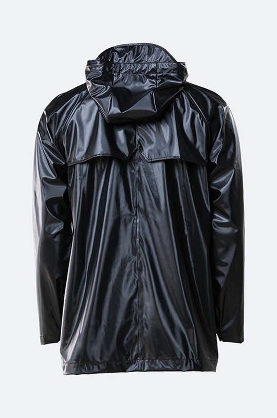 Rains rain jacket Short Coat 1267.SHINYBLACK
