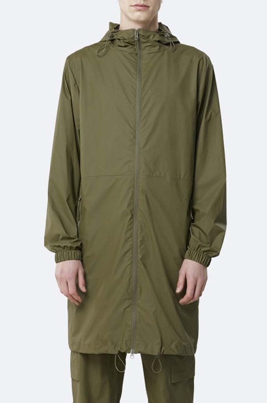 Rains Ultralight Parka with green 1819.SAGE