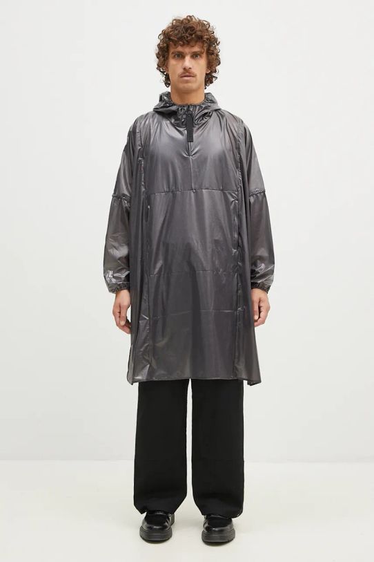 Непромокаемо яке Rains Long Ultralight 18770 BLACK без изолация черен 18770.BLACK