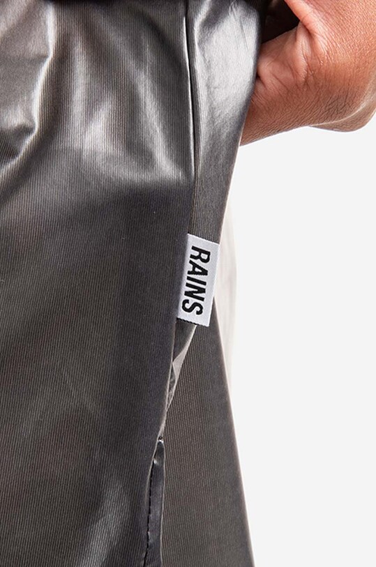 Nepromokavá bunda Rains Long Ultralight 18770 BLACK 18770.BLACK