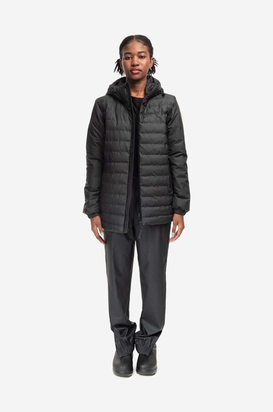 Abbigliamento Rains giacca Trekker Hooded Jacket 15110.BLACK nero