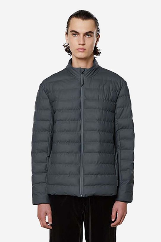 Jakna Rains Trekker Jacket 1543 SLATE za prijelazno razdoblje siva 1543.SLATE