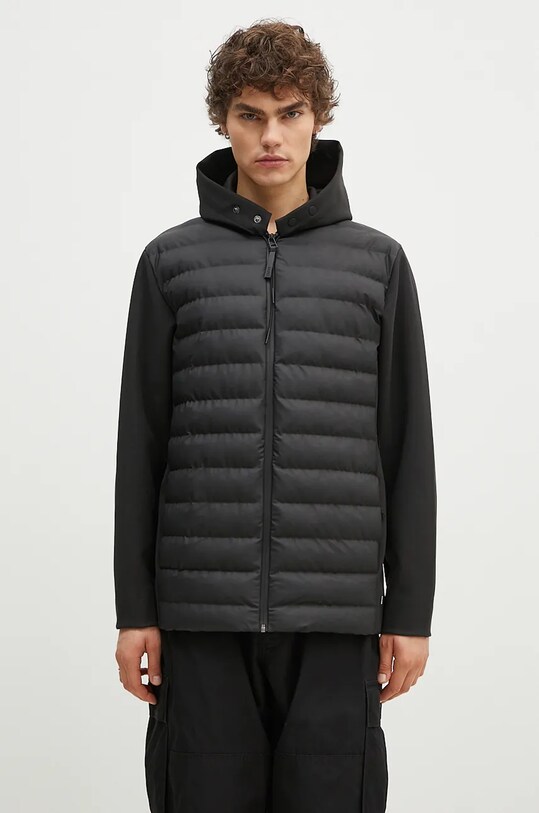 Rains jacket Trekker Scuba Jacket with black 15450.BLACK