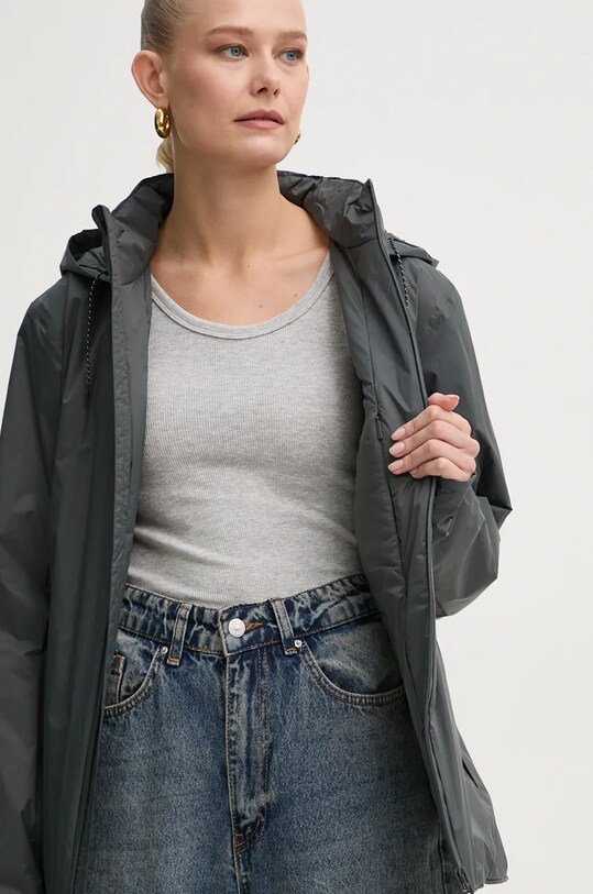 Rains kurtka Padded Nylon 15470 15470.SLATE