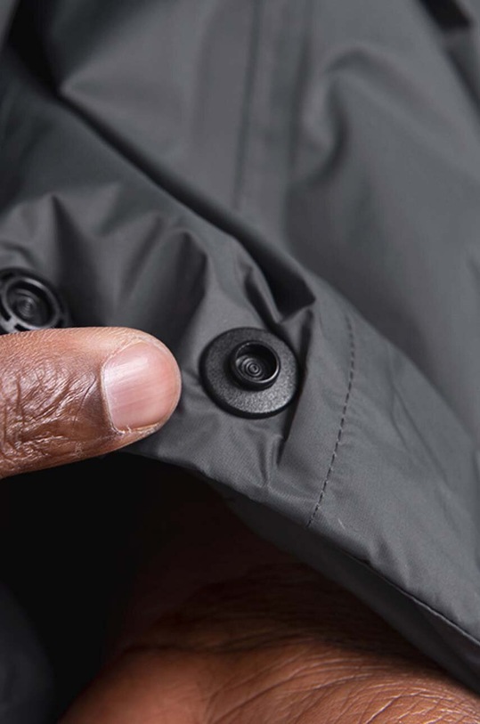 Bunda Rains Padded Nylon Jacket 15470 SLATE 15470.SLATE sivá