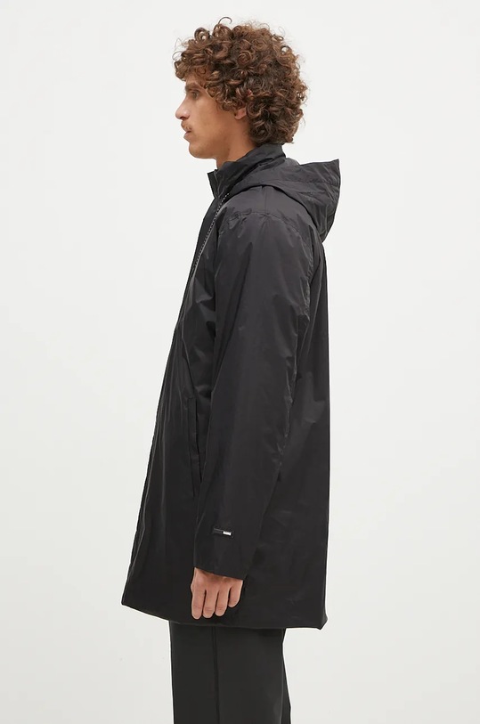 Rains jacket Padded Nylon Coat 15480.BLACK black AA00