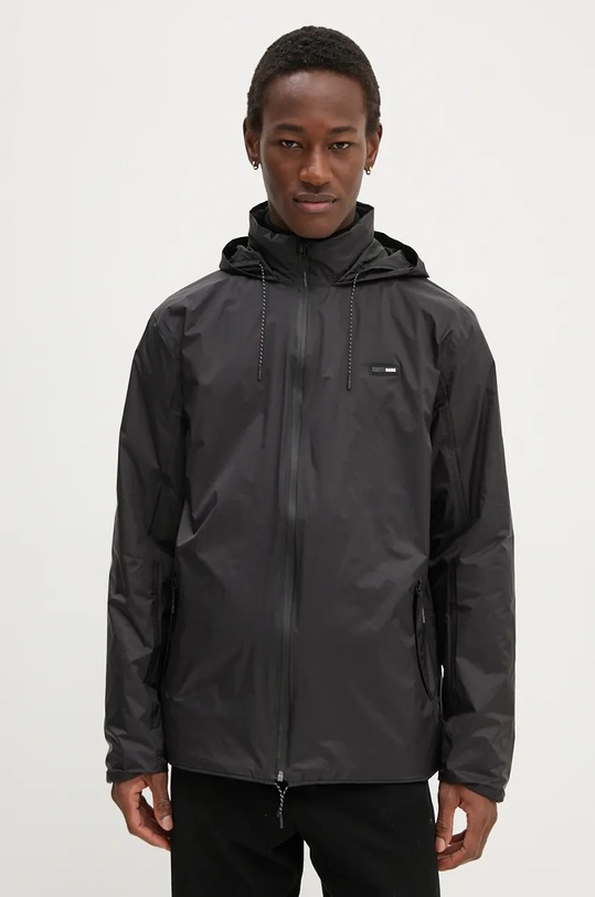 Rains giacca Padded Nylon Jacket 15470.BLACK nero AA00