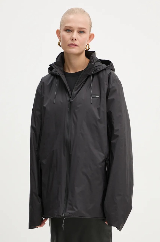 Abbigliamento Rains giacca Padded Nylon Jacket 15470.BLACK nero