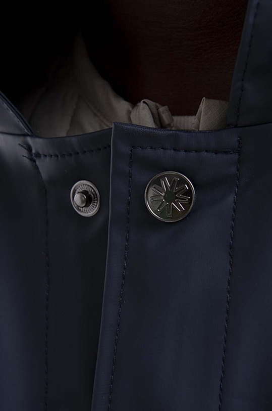 Rains rain jacket Short Hooded Coat 18260.NAVY
