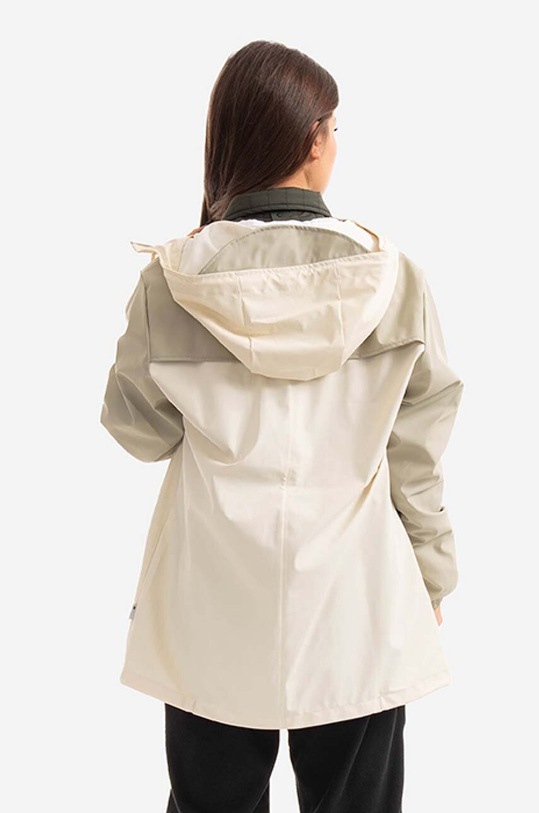 Rains rain jacket Storm Breaker beige 18370.FOSSILCEMENT