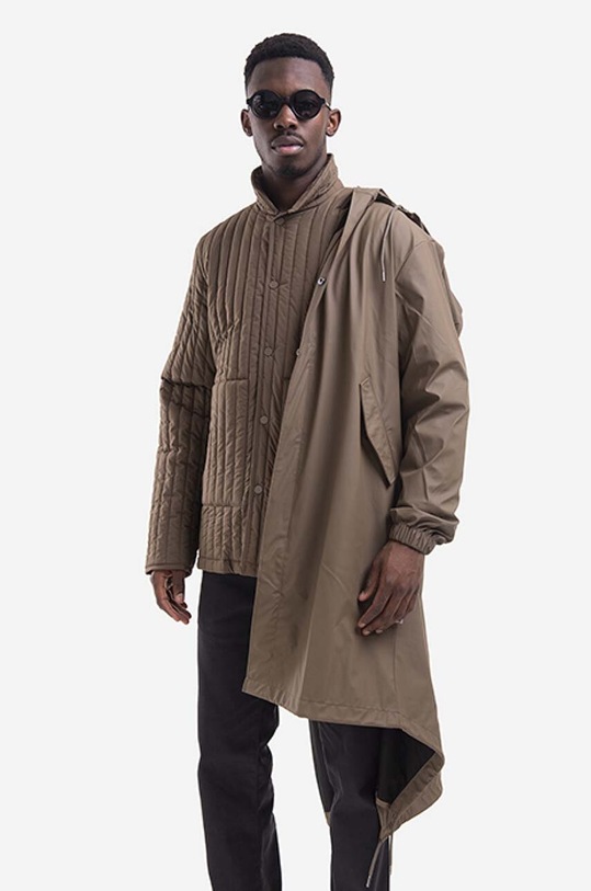 Rains jacket Liner Shirt Jacket 18610.WOOD